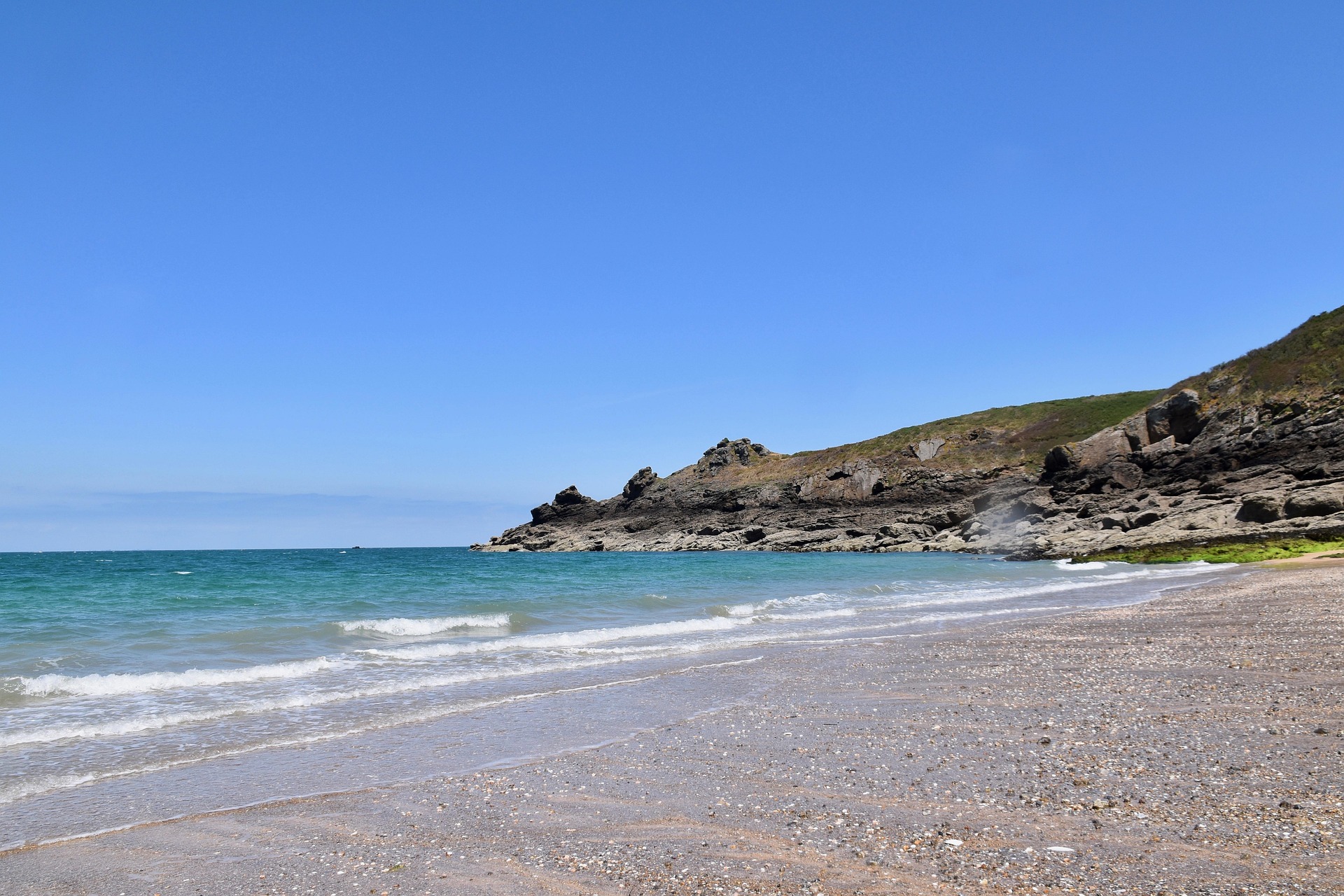 Plage près de Saint-Malo